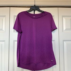 XL Women’s Purple Leopard Print Danskin Now Active Top
